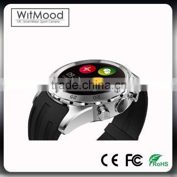 Wholesale 2016 Newest Bluetooth kw08 Smart Watch For IOS And Android Round Smart Wristwatch kw08