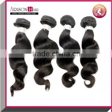 2015 Best Selling Products Wavy Lowest Price Factory Direct Sale Peruvian Loose Deep Wave Hair Weft