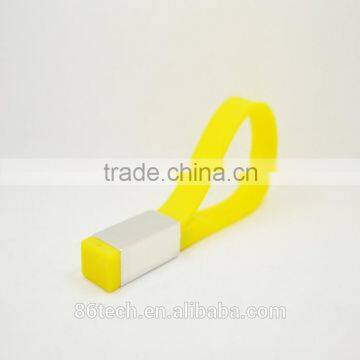 Shenzhen Colorful Gift Rubber Wrist Band Usb Flash Pen Drive