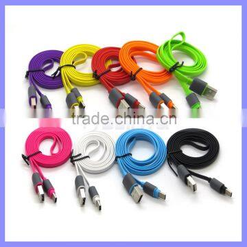 Super Fast USB 3.1 Type C Cord Color Flat Date Charging Cable photo-1