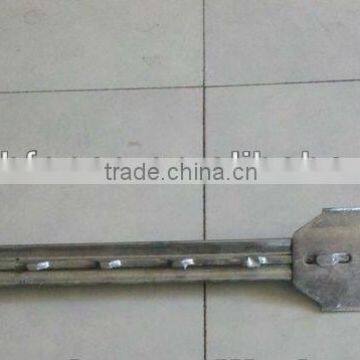 high quality hot dipped galvanized studded t post