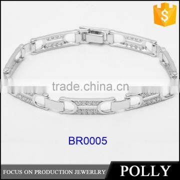 Hotsale Fashion 925 Sterling Sliver PU Bracelet photo-4