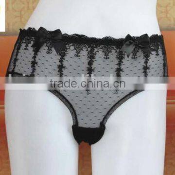 2016 Sexy Modern Transparent Rattan Pattern Bra Panty Sets for Women photo-5