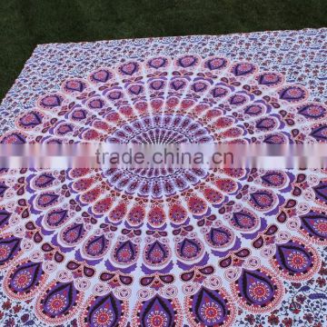 mandala bed sheets printed cotton tapestry