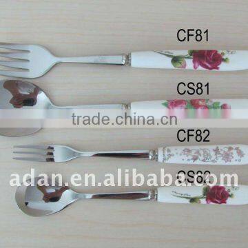 Ceramic Handle Cutlery