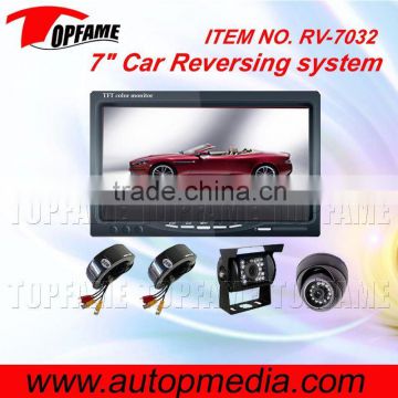 RV-7032 7inch car parking system with 7inch LCD monitor&backup camera