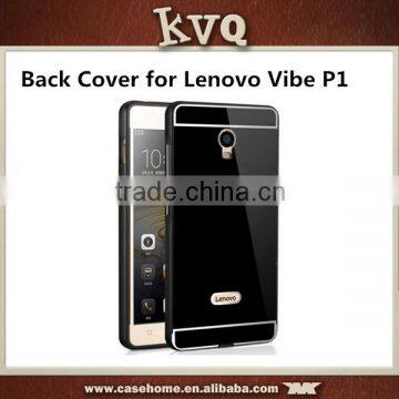 For Lenovo Vibe P1 Back Cover Case with Metal Material