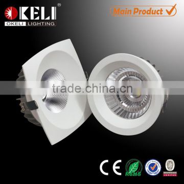 9w 12w 24w High Quality High Brightness Cob LED Downlight