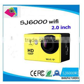 SJ6000 W9 Sport DV Cameras Wifi Action Camera Wireless Video Recorder 2.0 inch 1080P 170 Wide Angle Car DVR 30M Waterproof