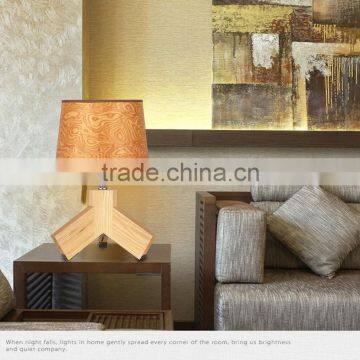 Wooden LED Table Lamp wood LED Table light JK-879-06 Wooden bedside/table lamp, tripod lamp, easel lamp