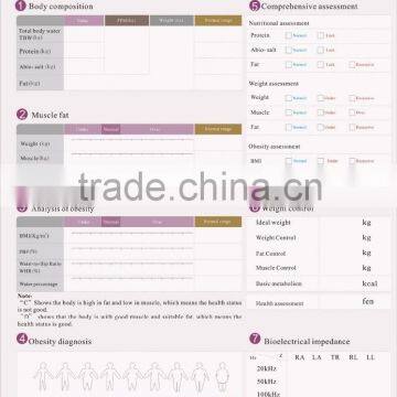 Professional Body Compositer in Body 230/bioelectrical Impedance Body Fat Analyzer With Color Printer photo-5