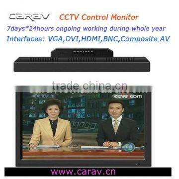 1024*768 AV/BNC input home security cctv monitor 15 inch CCTV Monitor