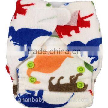 One Size Sweety Newborn Hook and Loop Fastener Diapers/Prefold Eco Cloth Diapers photo-5