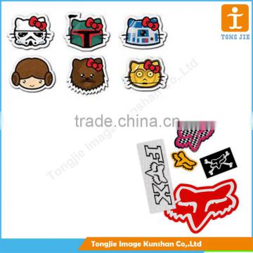 Wholesale customized vinyl sticker, colored sticker paper