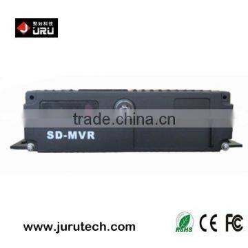 Mobile DVR with SD CARD storage 4ch hdd vehicle car dvr GPS 3G WIFI optional