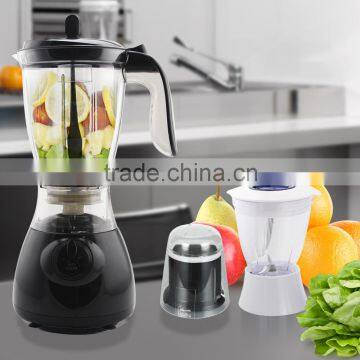 Jialian JL-BY44N Electric Plastic 4 Speeds Stainless Blade 3in 1 Juicer Blender with New Jar