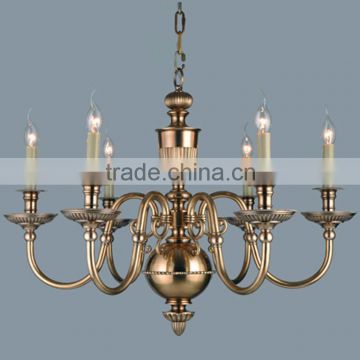 high technology brass pendant lamp classical for lobby