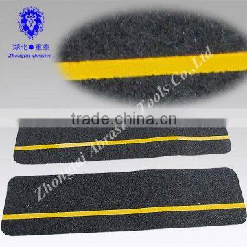 Caution anti-slip tape black with yellow