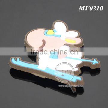 Promotional Souvenir Cute Ireland Sheep Shaped Soft Rubber Injection Molding Cheap PVC Fridge Magnet photo-6