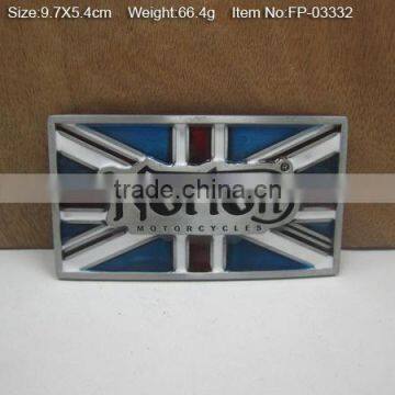 Custom Brand Name Buckle Plate Metal Belt Buckle Manufacturer photo-2