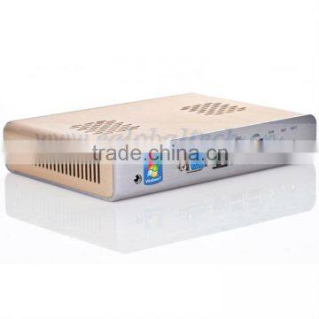 X86 Dual Core Mini PC Windows XP, Mini ITX PC, HDMI Thin Client Mini PC Station Fanless System Intel N2800 CPU