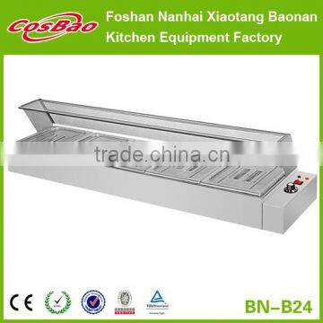 Commercial Stainless Steel Counter Top Buffet Food Warmer/Buffet Equipment Factory BN-B24