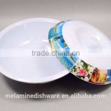 Chinese Style Melamine Ramen Bowl Soup Tureen With Decal photo-2