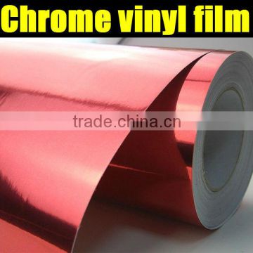 red chrome vinyl 1.52*30m chrome car wrap vinyl film