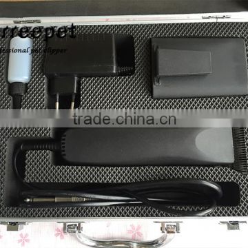 80W Professional 2-speed cordless rechargeable lady electric horse clipper with 10w 70mm wide blade