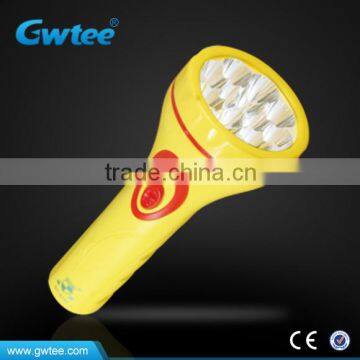 Rechargeable Brazil Plug Led Plastic Torch(GT-8109) photo-4