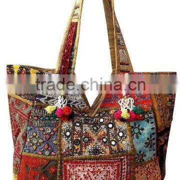 Vintage tribal banjara tote bags-Shipping free world wide