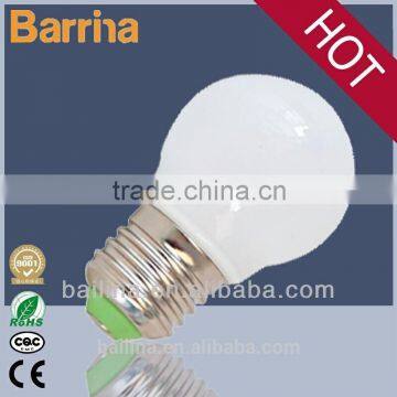 3w/5w/7w hight power dome CE,RoHS bulb LED light bulbs replancement with 2-3 years warranty