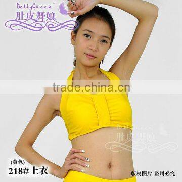 yellow belly dance tops