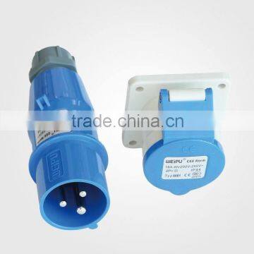 16a 3pin ip44 power electrical socket