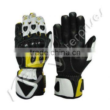 Leather Motorbike Motorcycle Racing Sports Gloves