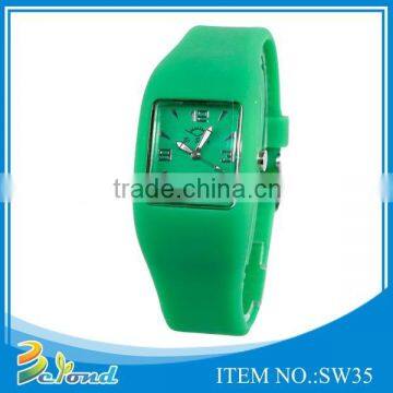 Wholesale waterproof new product cheapest silicone bracelet watch