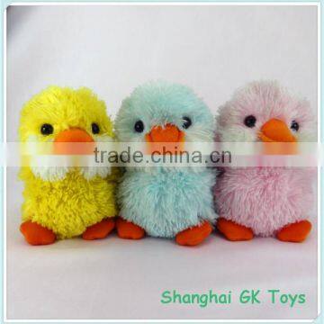 Cute Colorful Stuffed Duck Keychains