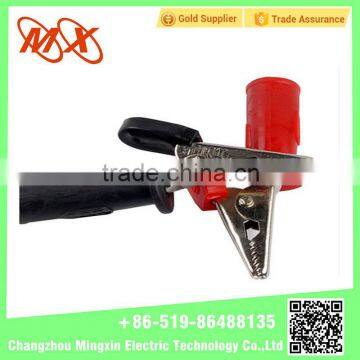 Good quality Alligator Clips test leads/Crocodile clips/ Battery clip test leads