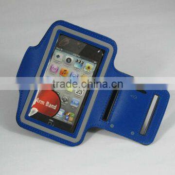 Wholesale armband for cellphone/sport cellphone armbag/customize armbag for running/Sport gym armband blue color