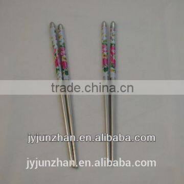 Metal chopsticks Stainless Steel 201 with nice design and high quality --23cm, 21cm, 19cm