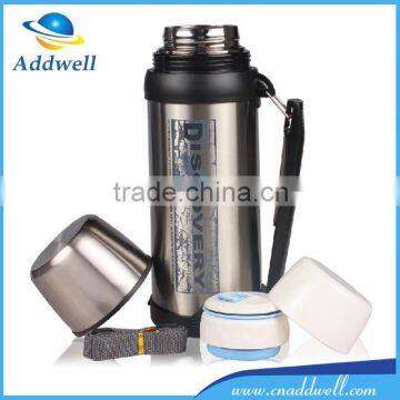 1.8L Large Capacity Sport Travel Vacuum Stainless Steel Thermos Bottle photo-2