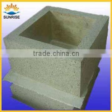 for glass furnace HIGH QUALITY! Big Fireclay Bottom bricks PAQB