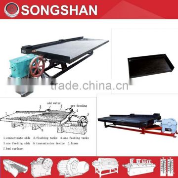 6-s gold concentrator plant shaking table