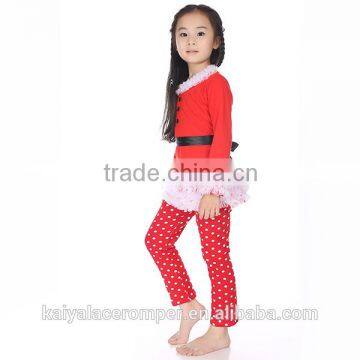2015 Baby Girls Santa Claus Costume,christmas Outfits for Kids photo-3