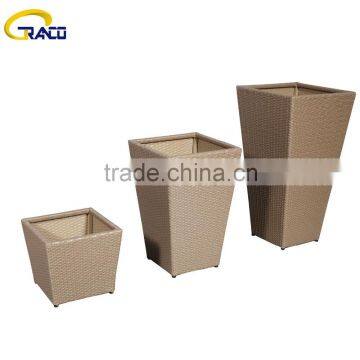 Rattan outdoor flowerpot furniture accessories