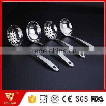 Mirror Polish Cookware Stainless Steel Cooking Slotted Spoon photo-4