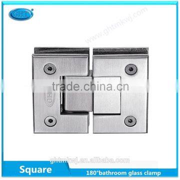 Straight edge 180 degree Square Glass Clamp