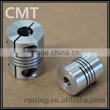 Stainless steel Encoder clamping parallel flexible shaft coupling for motor