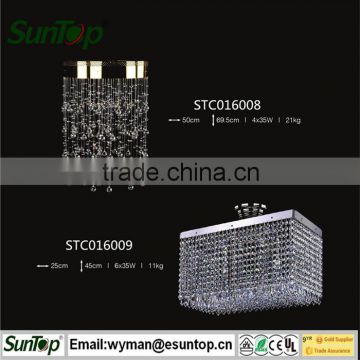 Crystal lamp led recessed ceiling/chandelier crystals /modern crystal lighting