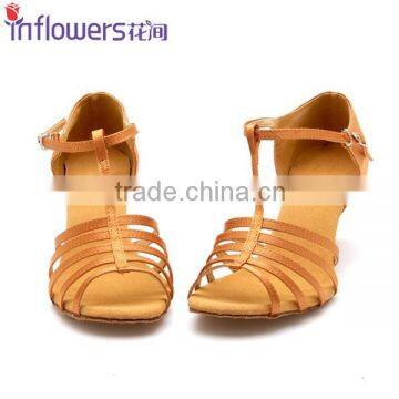 Latin Dance Shoes For Women High Heel yellow Social Dance Shoes